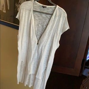 Long short sleeved sweater